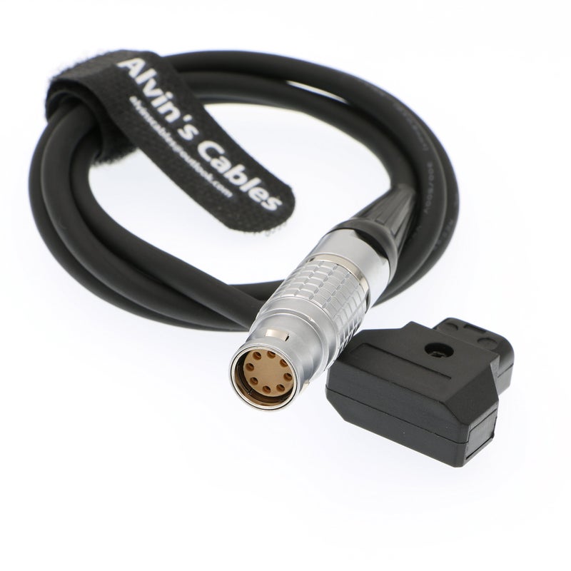 Alvin's Cables 8 Pin Female to D Tap Power Cable for Arri Alexa Mini Amira Camera - Image 1